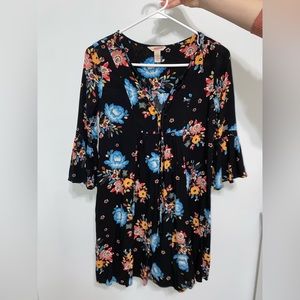 Floral Pattered Dress